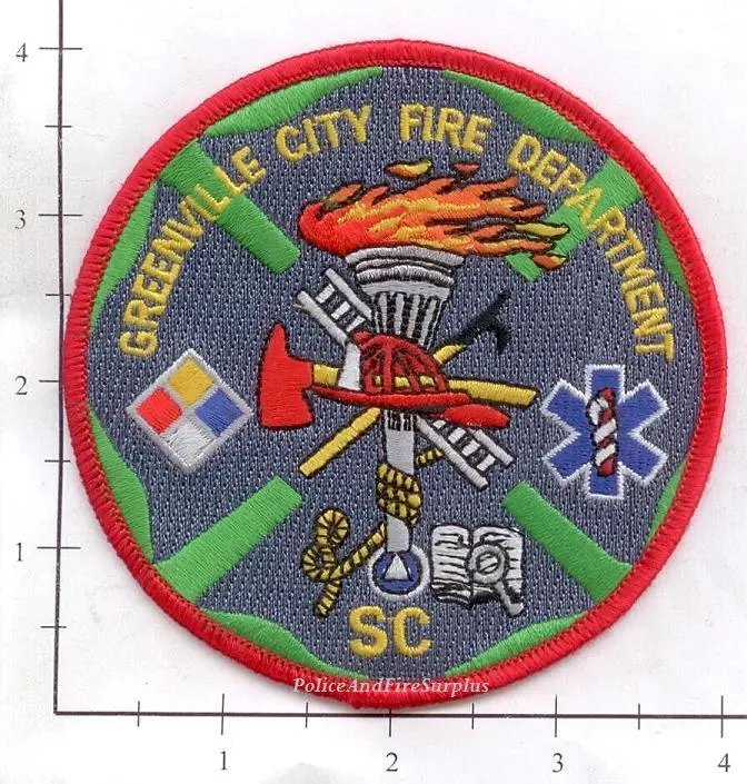 South Carolina - Greenville City Fire Dept Patch 1