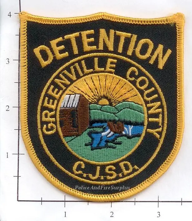 South Carolina - Greenville County Detention Cjsd Police Dept Patch 1