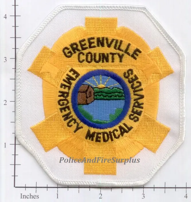 South Carolina - Greenville County Emergency Medical Services Patch 1