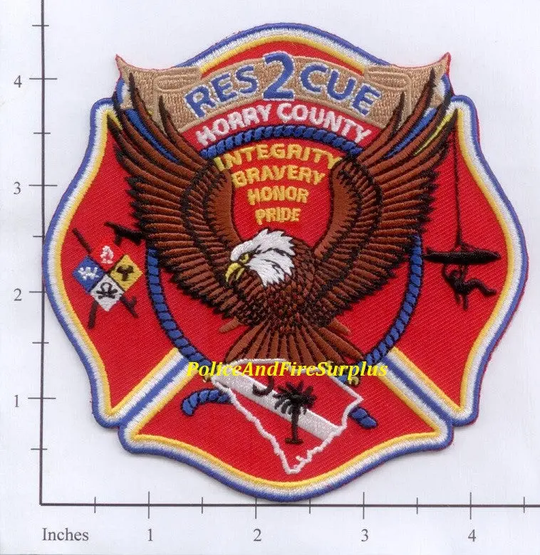 South Carolina - Horry County Rescue 2 Fire Dept Patch 1