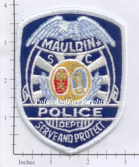 South Carolina - Mauldin Police Dept Patch V2 1