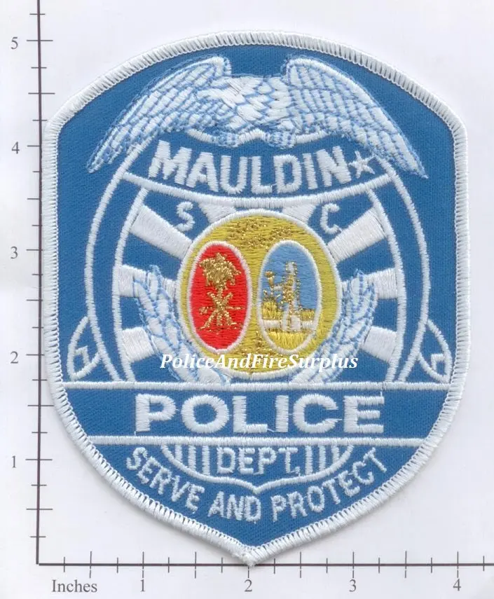 South Carolina - Mauldin Police Dept Patch V3 1