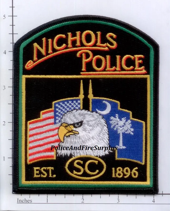 South Carolina - Nichols Police Dept Patch 1