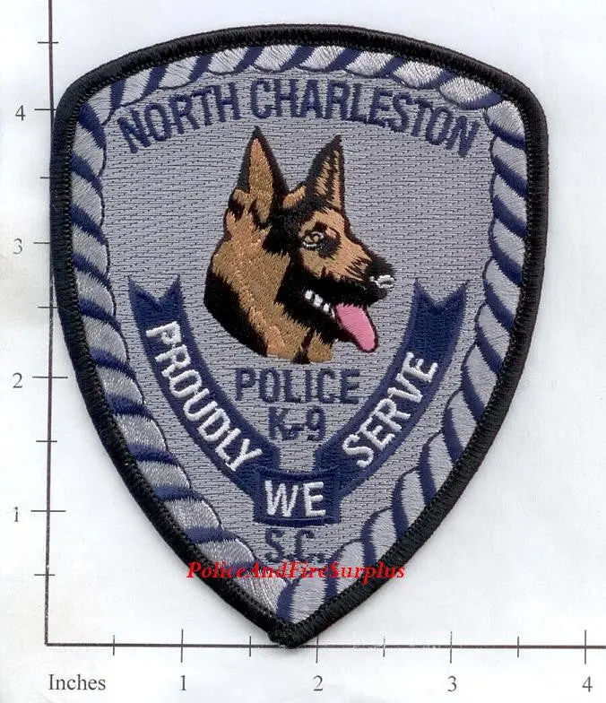 South Carolina - North Charleston K-9 Police Dept Patch 1