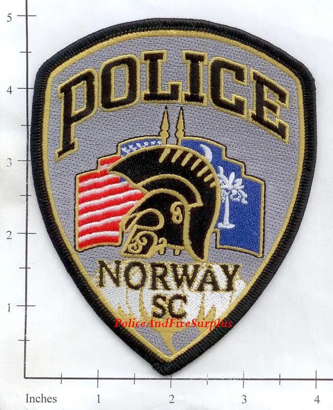 South Carolina - Norway Police Dept Patch 1