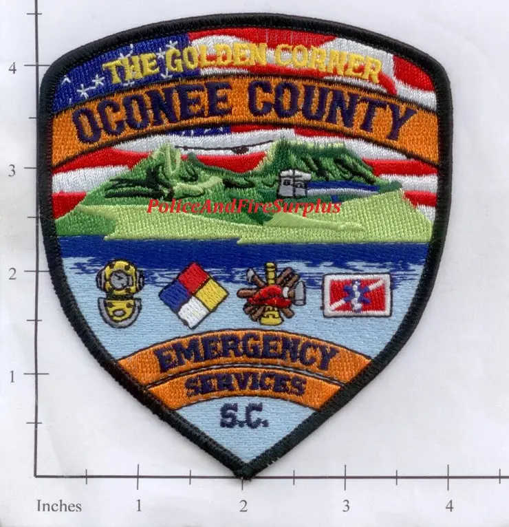 South Carolina - Oconee County Emergency Services Patch 1