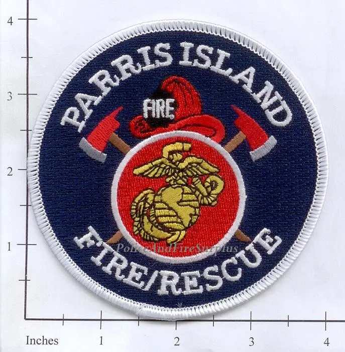 South Carolina - Parris Island Fire Rescue Dept Patch 1