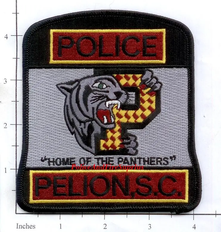 South Carolina - Pelion Police Dept Patch V1 1