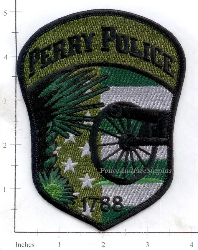 South Carolina - Perry Police Dept Patch V3 Subdued 1