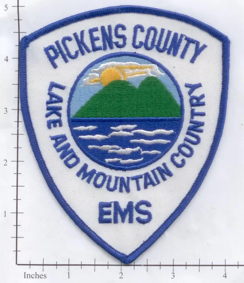 South Carolina - Pickens County Emergency Medical Service Patch V1 1