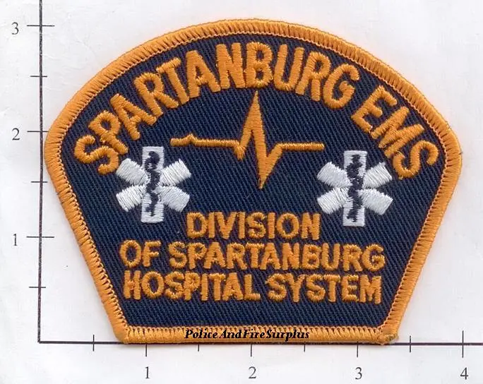 South Carolina - Spartanburg County Emergency Medical Services Patch V3 1