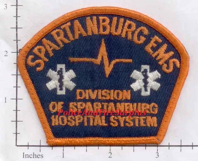South Carolina - Spartanburg County Emergency Medical Services Patch V4 1