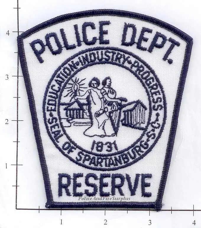 South Carolina - Spartanburg County Police Dept Reserve Patch 1