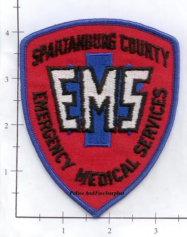 South Carolina - Spartanburg Emergency Medical Service Patch 1