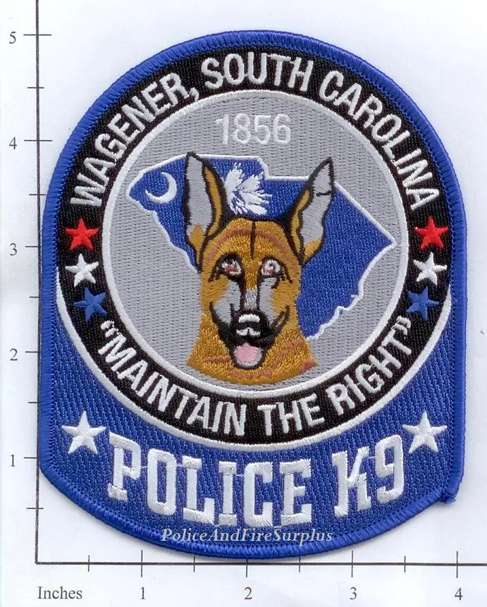 South Carolina - Wagener K-9 Police Dept Patch 1