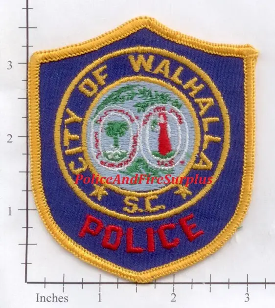 South Carolina - Walhalla Police Patch 1