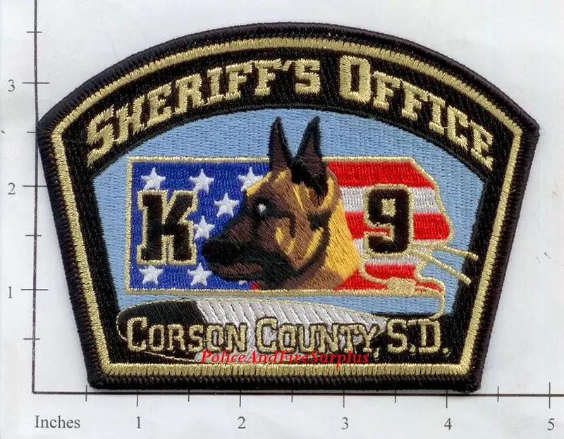 South Dakota - Corson County Sheriff's Office K-9 Patch (001) R 1