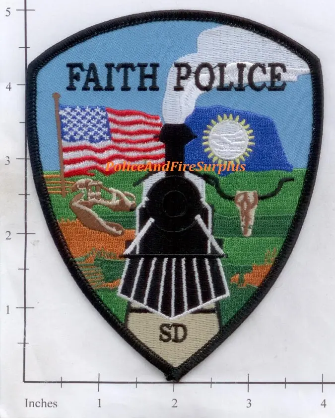 South Dakota - Faith Police Dept Patch 1