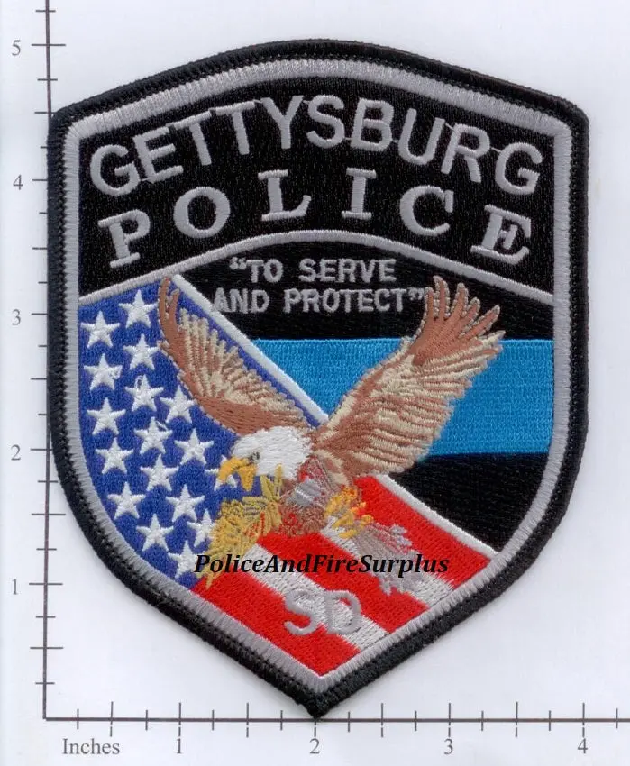 South Dakota - Gettysburg Police Dept Patch V2 1