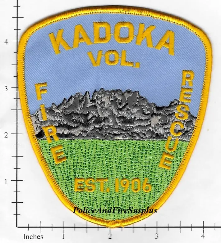 South Dakota - Kadoka Volunteer Fire Rescue Patch 1