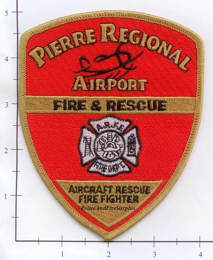 South Dakota - Pierre Regional Airport Fire Rescue Patch 1