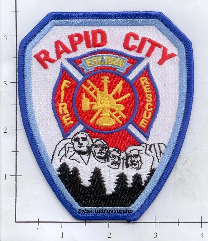 South Dakota - Rapid City Fire Rescue Patch V1 1