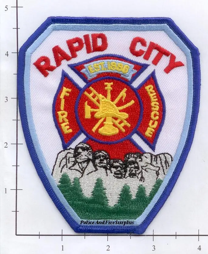 South Dakota - Rapid City Fire Rescue Patch V2 1