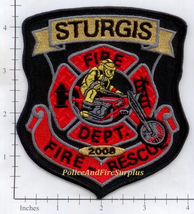 South Dakota - Sturgis Fire Dept Patch V2 1