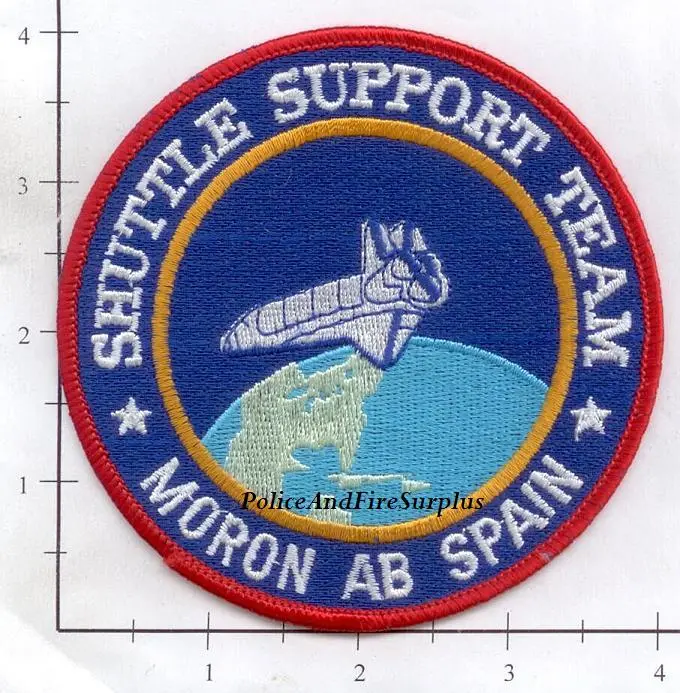 Spain - Moron Air Base Shuttle Support Team Patch 1