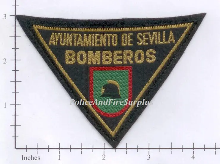 Spain - Seville City Hall Firefighters Fire Dept Patch 1