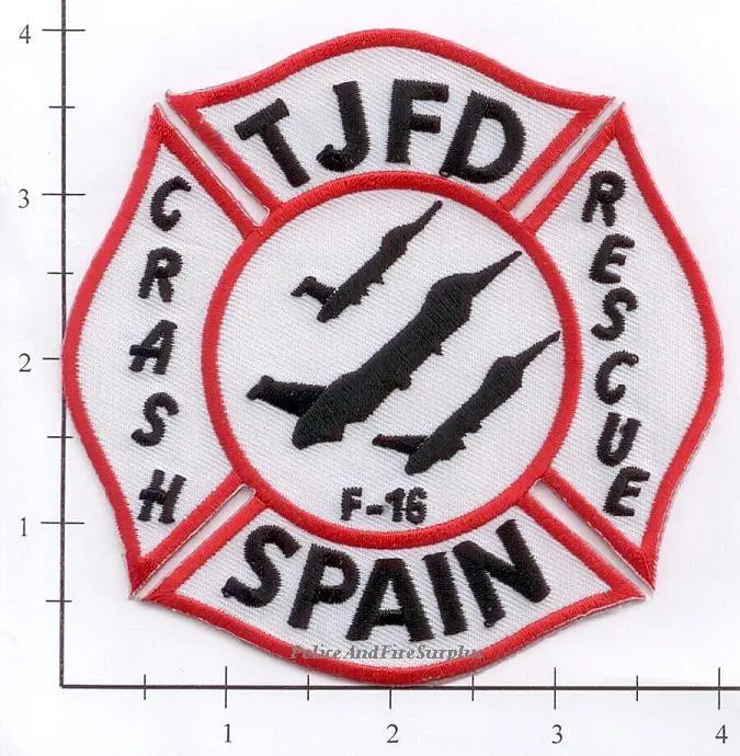 Spain - Torrejon Air Base Fire Dept Patch 1