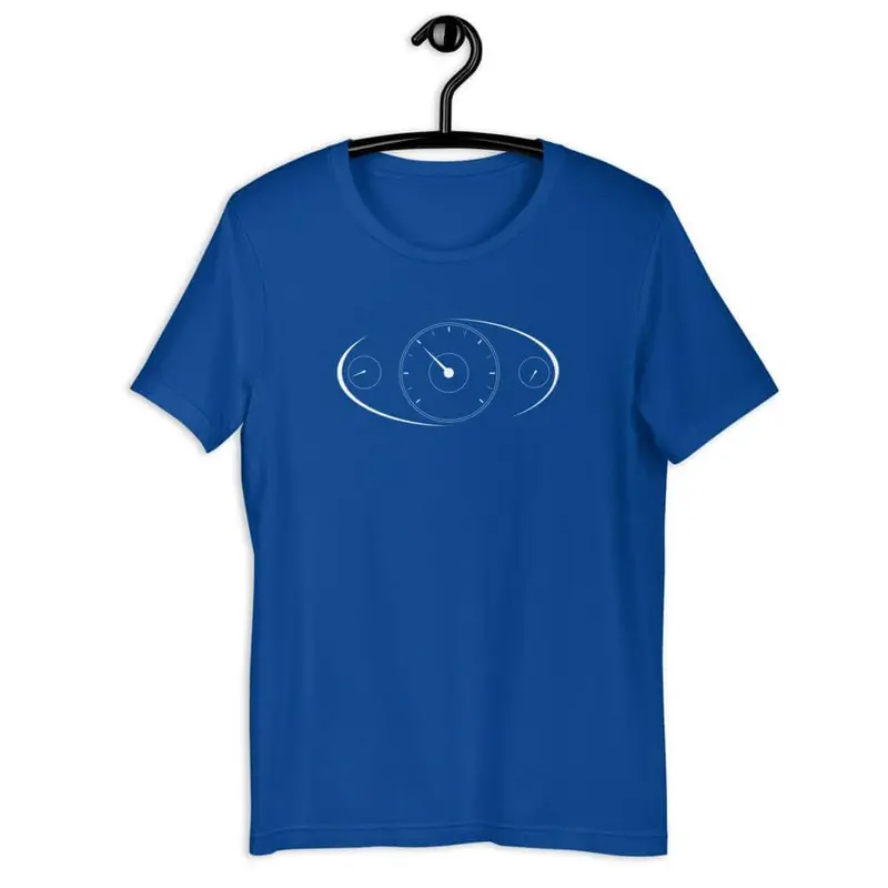 Speedometer Graphic Unisex Short Sleeve Tee