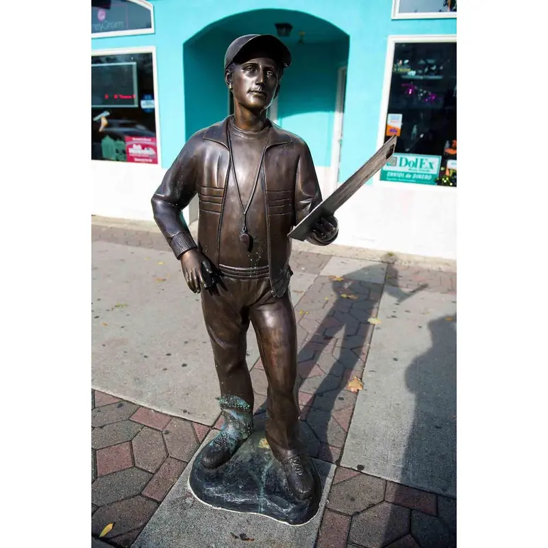 Sports Coach Statue 1