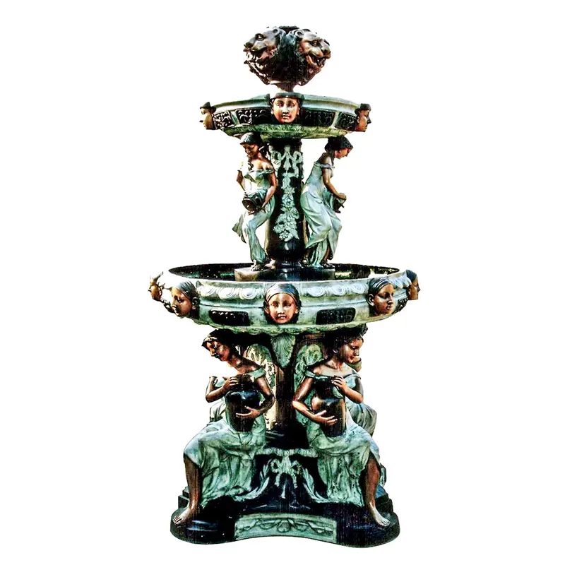 Spring Maidens Bronze Fountain 1