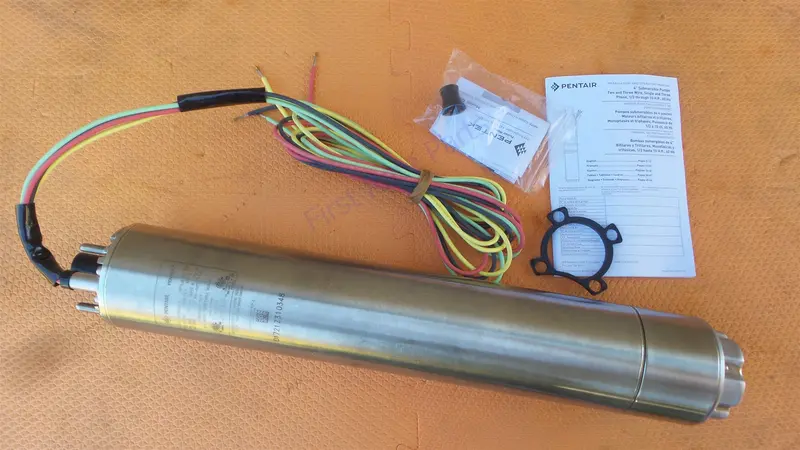 Sta-Rite P43b0050a3-C Pump Motor Pentek P43b0050a3 Submersible 5Hp 230 1