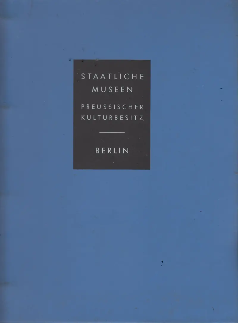 Staatliche Museen Preussischer Kulturbesitz 1
