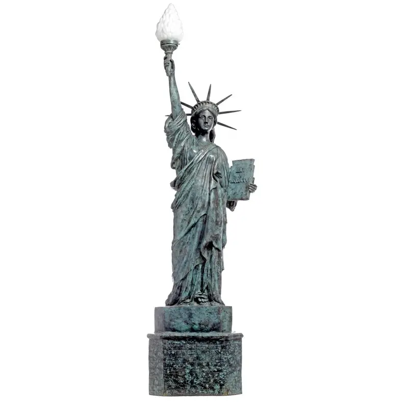 Statue Of Liberty On Pedestal 1