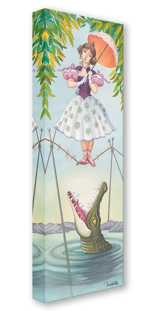 Stretching Portrait: The Tightrope Walker - Treasure On Canvas 1