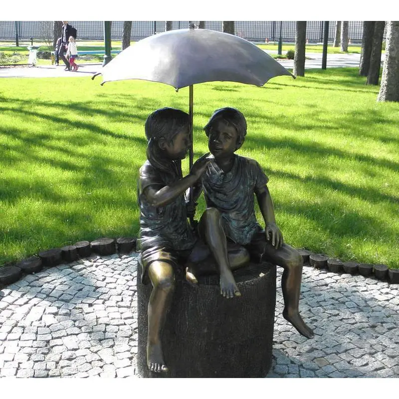 Summer Showers Bronze Fountain 1
