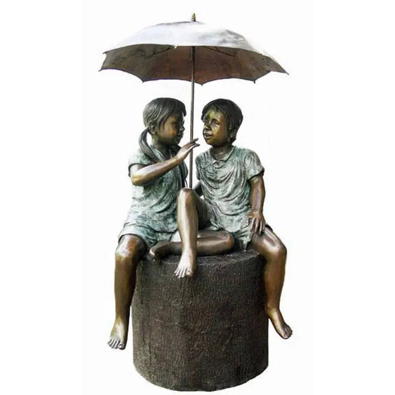 Summer Showers Bronze Fountain 2