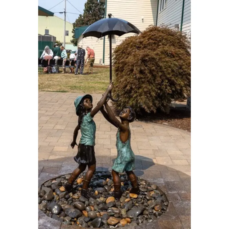 Sun Showers Bronze Fountain 1