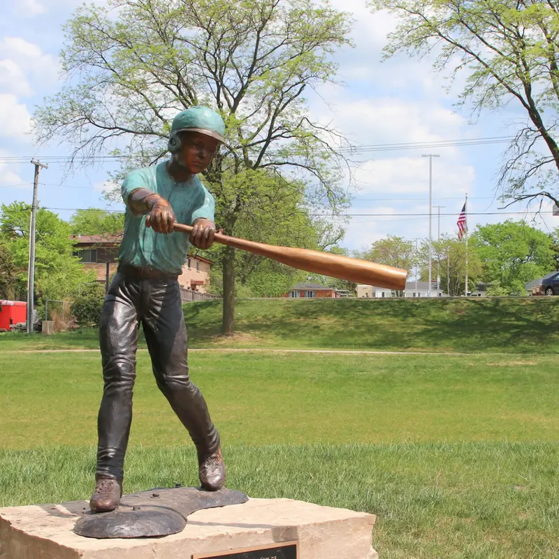 Swing For The Fences Baseball Statue 1