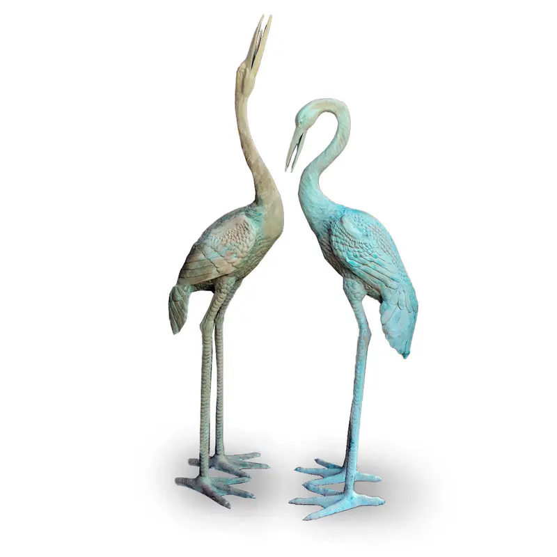Tall Pair Of Cranes 1