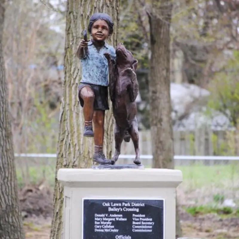Teaching New Tricks Dog Statue 1