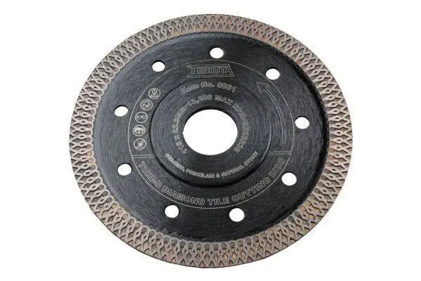 Teikuta Porcelain Tile Turbo Thin Diamond Dry Cutting Disc 115Mm Grinder 9061 1