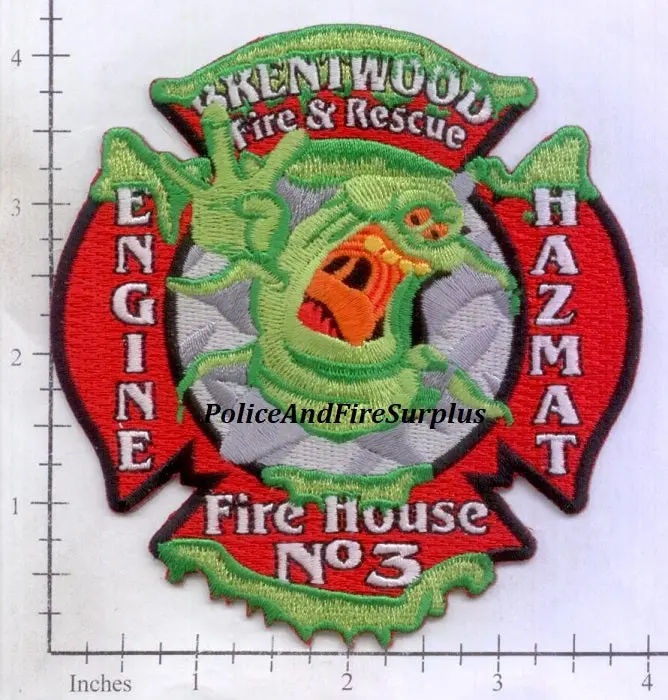 Tennessee - Brentwood Fire House No 3 Fire Dept Patch 1