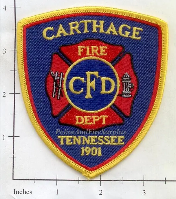 Tennessee - Carthage Fire Dept Patch 1
