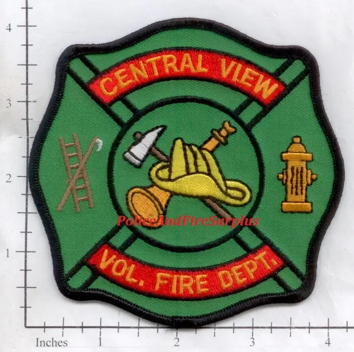 Tennessee - Central View Volunteer Fire Dept Patch 1