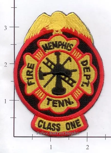 Tennessee - Memphis Class One Firefighter Fire Dept Patch 1