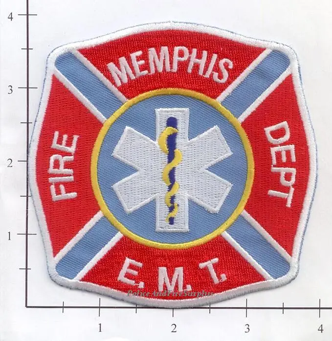 Tennessee - Memphis Emt Fire Dept Patch 1